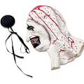 Pikkukuva 2 / 5: Terrifier Art The Clown -naamio Pelottava Halloween Cosplay -asuste