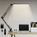 Pikkukuva 1 / 5: Musta LED-pöytälamppu, LED-silmäsuojapöytälamppu + 5v3a nopea C