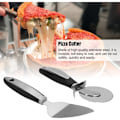 Miniatyrbillede 5 af 5: Pizzasæt, 2 stk./sæt rustfrit stål pizzaspade med non-sl