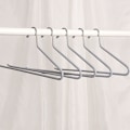 Miniatyrbillede 3 af 4: 35cm 2 stk, grå, skridsikker metal PVC-belagt bøjle tyk tempe