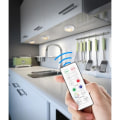 Miniatyrbilde 3 av 4: LED-spotlightpakke - 6 stilige lys med 2 praktiske fjernkontroller