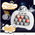 Miniatyrbillede 3 af 3: Astronaut Pop It-spil - Pop It Pro Light Up-spil Hurtig tryk Fidg