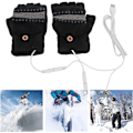 Miniatyrbilde 4 av 5: 1 par USB-oppvarmede hansker, skrivehansker, USB-oppvarmede hansker strikking