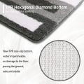 Miniatyrbillede 4 af 5: Skridsikker bademåtte Køkkenmåtte Fluffy bademåtte Blød mikrofiber