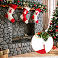 Miniatyrbilde 4 av 5: 60 sølv juledekorasjonskroker, juletre kroker, meta