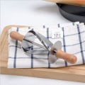 Miniatyrbillede 4 af 5: Croissant Cutter RollerCroissant Maker Rustfrit Stål Roller Sli