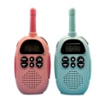 Pikkukuva 1 / 5: 2 kpl lasten walkie-talkie, ladattava walkie-talkie, 16 kanavaa R