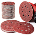 Miniatyrbillede 1 af 5: 125mm 60 80 100 120 240 Slibeskiver Rund Form Poleringsplade