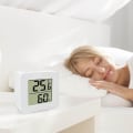 Miniatyrbillede 2 af 4: Temperatur- og fugtighedsmåler Indendørs termometer Mini LCD Digi