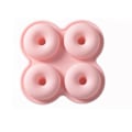 Miniatyrbillede 1 af 5: Silikone Donut Bageform 4 Hulrum Doughnut Maker Form Silikone