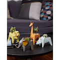 Miniatyrbillede 5 af 5: Rhino Planter Pot Statue Arts Gave Figurine Resin Skulptur Dekor
