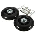 60 mm × 24 mm (set med 2 hjul) Ersättningshjul för resväskor