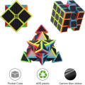 Miniatyrbild 2 av 5: Speed ​​Cube Set, Puzzle Cube Bundle av 2x2 3x3 4x4 Pyramid Speed