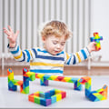 Miniatyrbild 4 av 5: Set med 3 stora Fidget Snake Cube Twist Puzzle Magic Snake Sensory