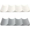 Miniatyrbilde 1 av 4: Kjøleskapsflaskeholder 2 stk Flaskelagringsmatte Stablebar Plast