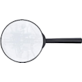 Miniatyrbillede 2 af 5: Læseforstørrelsesglas 10X Forstørrelsesglas 80mm og Splintersikkert Spejl til