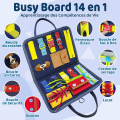 Miniatyrbillede 1 af 5: Aktivitetsplade, Sensorisk Plade, Montessori Plade, Acti