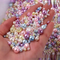 Miniatyrbillede 4 af 5: Akrylperler - 150 stk. - Smykkefremstilling - DIY - Perleimitation