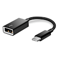 Miniatyrbilde 3 av 4: Sort, Apple USB-C til USB-adapter