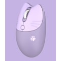 Miniatyrbilde 2 av 4: 2.4G lilla mus Cartoon Cat Claw Dual Mode datamaskin mus