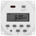 12V Mini LCD Digital Veckotimer Reläbrytare Digital Tid