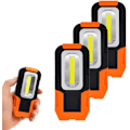 Miniatyrbilde 1 av 5: LED arbeidslys 3W COB LED bærbar magnetisk lommelykt AAA Bat