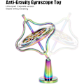 Miniatyrbild 2 av 5: Precisionslegering Anti-gravity Rotationsbalansleksak Gyroskop Stres