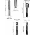 Pikkukuva 5 / 5: Hylsyadapterisarja, 1/4 tuuman kuusiokoloadapteri +