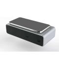 Miniatyrbilde 5 av 5: Trådløs lader termometer multifunksjonell bordklokke LED-speil