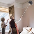 Pikkukuva 5 / 5: Teleskooppinen Mikrokuitu Hämähäkinverkko Pölyharja Korkea Katto Harja naarmuuntumaton