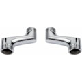 Miniatyrbilde 1 av 3: Raccord coudé de douche, laiton coudé réducteur, bras pivotant