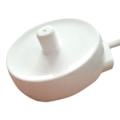 Miniatyrbillede 3 af 4: 1 stk. oplader til elektrisk tandbørste med tandbørsteholder hvid