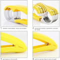 Miniatyrbillede 5 af 5: Bananslicer, rustfrit stål frugt- og grøntsagssalat skræller