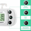 Miniatyrbillede 3 af 5: （3 stk.） Digital Køleskabs- og Frysertermometer Køleskabsrum Termometer