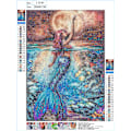 Miniatyrbild 2 av 5: 5D DIY Diamantmålning Kit Full Drill, Mermaid Diamond Cryst