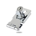 Miniatyrbillede 1 af 3: Zink Alloy Låsehasper Dørhaspe Lås med Hænglås og Nøgle Lat