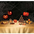 Miniatyrbild 3 av 3: Halloween pumpa korg för godisjakt, orange 14x18 cm