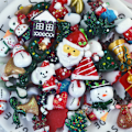 Miniatyrbilde 3 av 4: Juleblanding i harpiks til DIY-tilbehør (50 stykker)