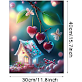 Miniatyrbilde 2 av 4: DIY 5D Diamantmaleri, Diamantbroderi Komplett Sett, 40x30cm