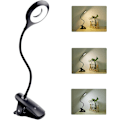 Miniatyrbillede 1 af 5: 3W Genopladelig Trådløs LED-Skrivebordslampe, 28 LED'er, Touch-Sengelampe w