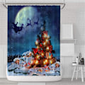 Miniatyrbild 2 av 5: Jul Duschdraperi Jul Stil Duschdraperi Jul