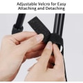 Miniatyrbillede 4 af 5: Tripod Vægt Sandbag Sort Holdbar Tripod Stenpose Universal Li