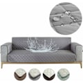 Miniatyrbillede 1 af 5: (Grå, 2 sæder) Vandtæt Sofaovertræk Sofaovertræk Sofa Beskytter