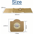 Miniatyrbilde 2 av 5: 5 stk Karcher WD3 støvsugerpose for Karcher WD3, WD 3 Premium