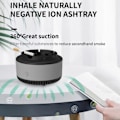 Miniatyrbilde 3 av 3: 1 stk Elektronisk Askebeger - Slitesterk luftrenser multifunksjonell sm