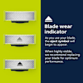 Miniatyrbilde 3 av 5: 3-Pack barberblader som er kompatible med Philips Oneblade Replacement