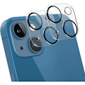 Miniatyrbillede 1 af 3: [2-pak] iPhone 13 linsebeskyttelse i hærdet glas