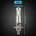 Pikkukuva 2 / 4: H1 LED -ajovalopolttimo 6000k Kauko- ja lähivalot 100w High Brig