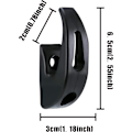 Miniatyrbilde 2 av 4: 1 stk Elektrisk scooter plast oppbevaringspose krok Krok for Xiaomi 1S/