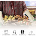 Miniatyrbilde 3 av 5: 1 Par Grillhansker Varmebestandige Hansker One Size -